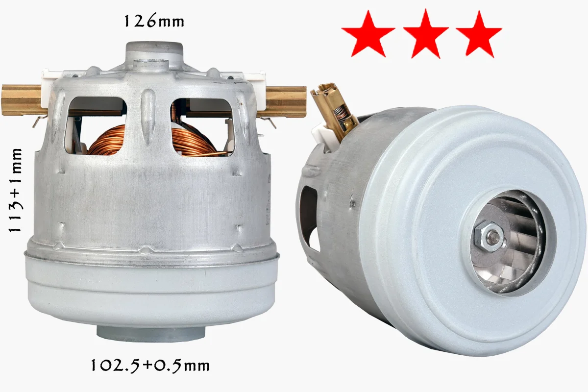 SÜPÜRGE MOTORU (SRV27CP) BSCH.YENİ TİP (ORJ MODEL) (1600 W) BAKIR SARGI