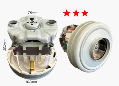 SÜPÜRGE MOTORU (SRV23CP) (700 W) (BSCH YENİ MODEL TABAN ÇIKINTILI) (SARCOOL) BAKIR SARGI