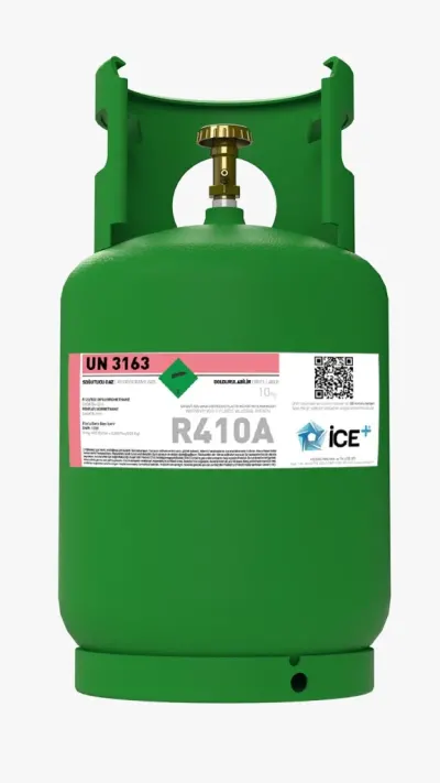R-410A İce Gas Tekrar Doldurulabilir Tüplü 10 Kg