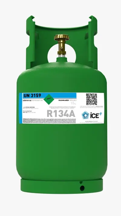 R-134a İce Gas Tekrar Doldurulabilir Tüplü 12 Kg